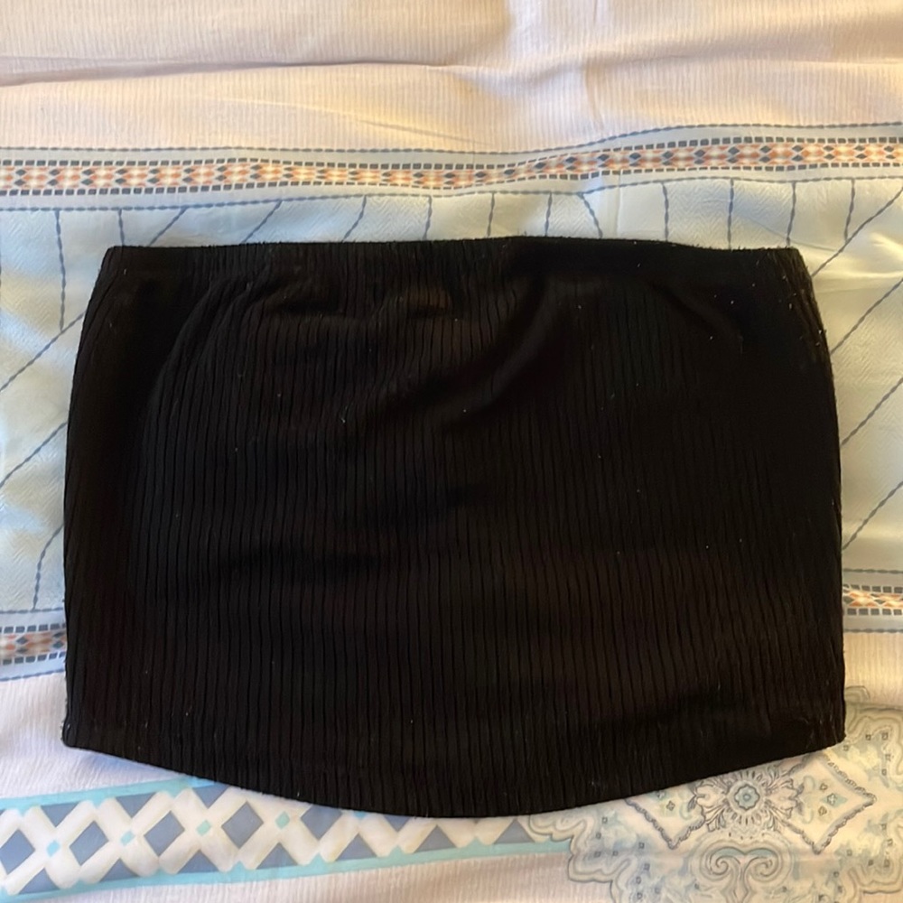 *🛒 FREE WITH PURCHASE* Black tube top - Picture 1 of 12